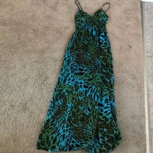 Beautiful Long Print Dress